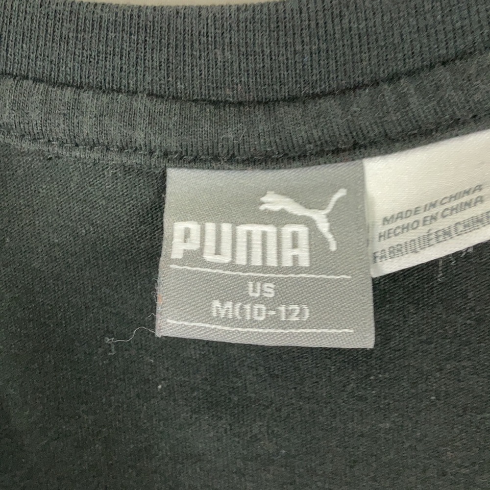 Puma Boys Logo Graphic T-Shirt - Picture 3 of 7